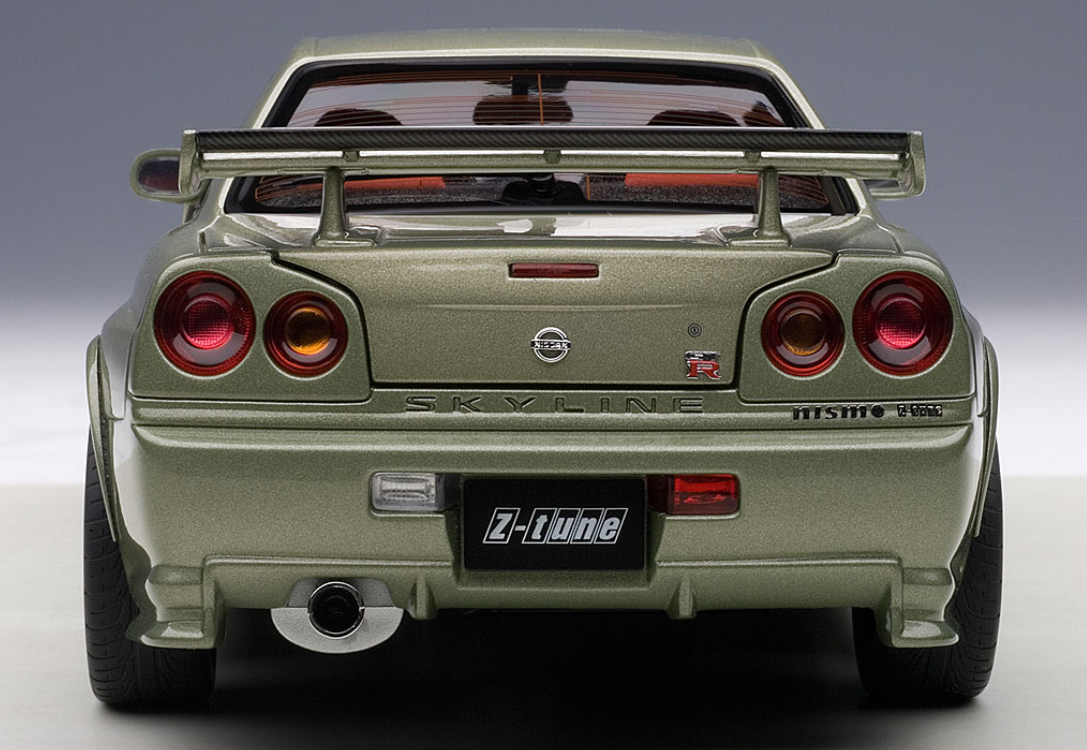 1/18 AUTOart Nissan Skyline GT-R GTR R34 Z-Tune (Millenium Jade